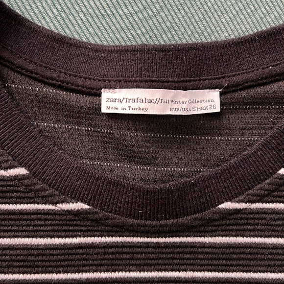 Striped cropped tee - Picture 2 of 4